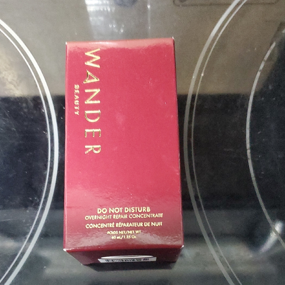 Wander Beauty Do Not Disturb Overnight Repair Concentrate - Deep Red